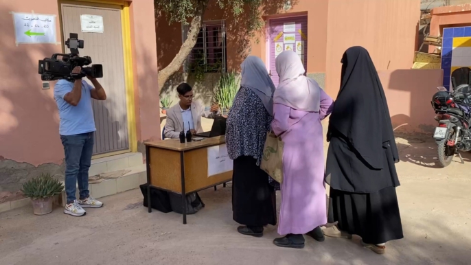 ارتفاع نسبة التصويت باقليم الحوز وكشـ24 تكشف التفاصيل
