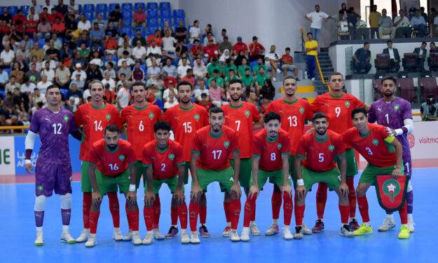 “أسود الفوتسال” يحافظون على المركز السادس عالميا في تصنيف الفيفا
