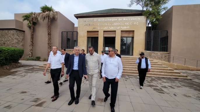 بالصور.. الوالي خطيب الهبيل يقف على تقدم الاشغال بمجموعة من المشاريع بمراكش
