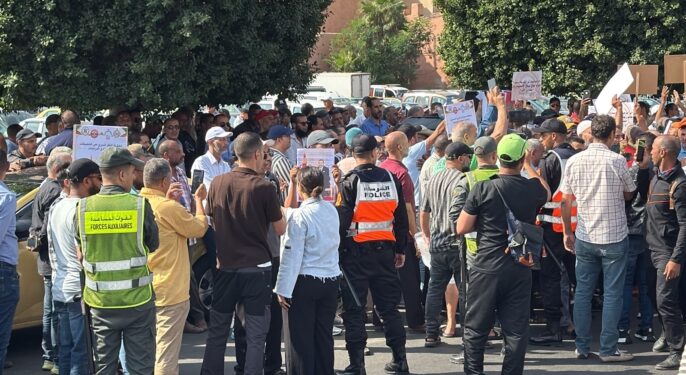مهنيو سيارات الاجرة بمراكش تمنح الجهات المعنية مهلة 15 يوما لفتح حوار معها