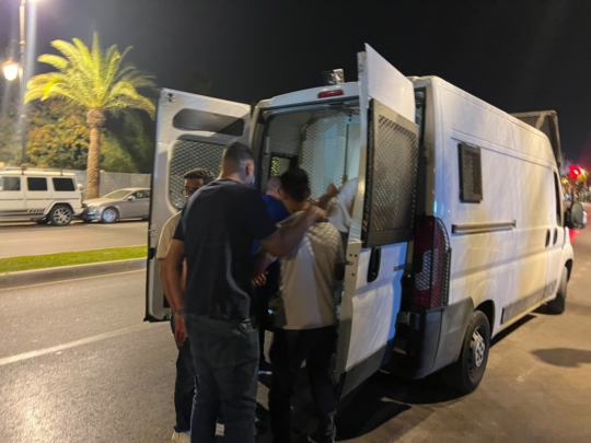 اعتقالات بالجملة في حملة امنية لفرقة الابحجاث الميدانية بجليز